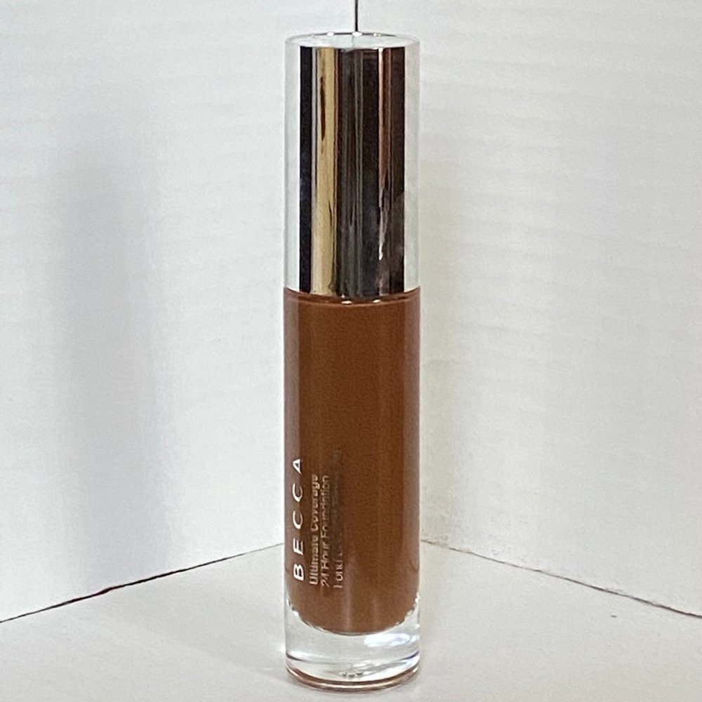BECCA Ultimate Coverage 24 Hour Foundation in the shade ‘Chestnut’
